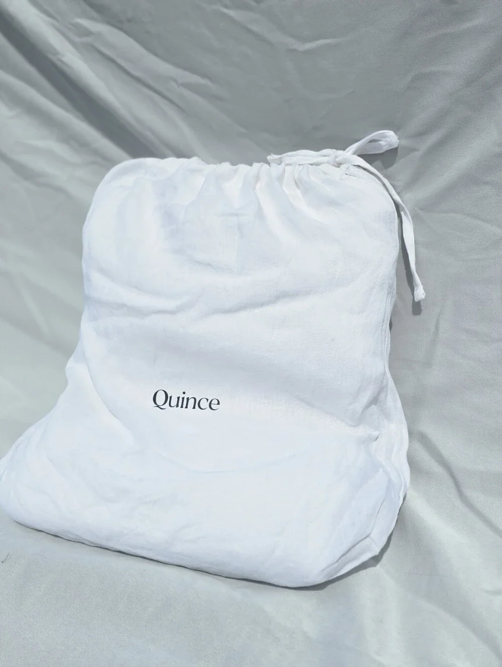 New Quince 100% European Linen Duvet Cover King/cali King White